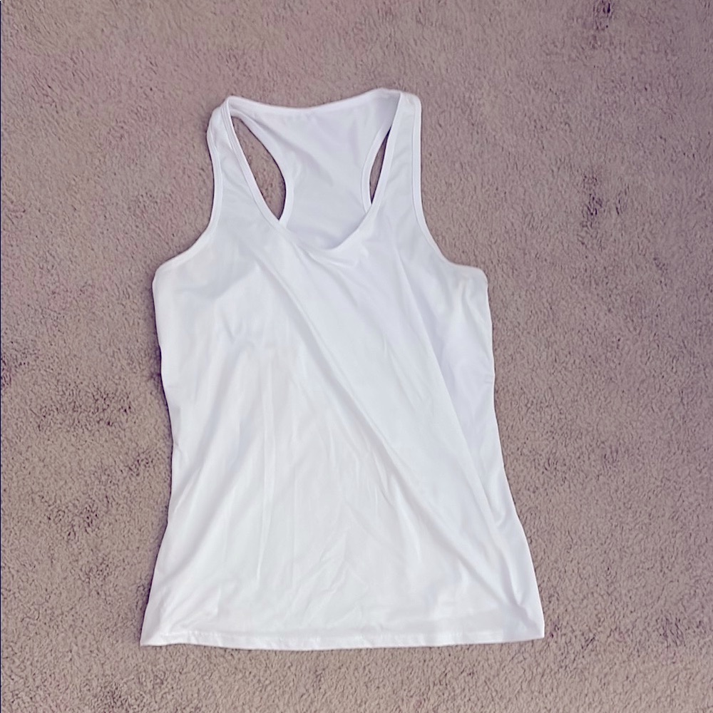 Women's White Tank Top